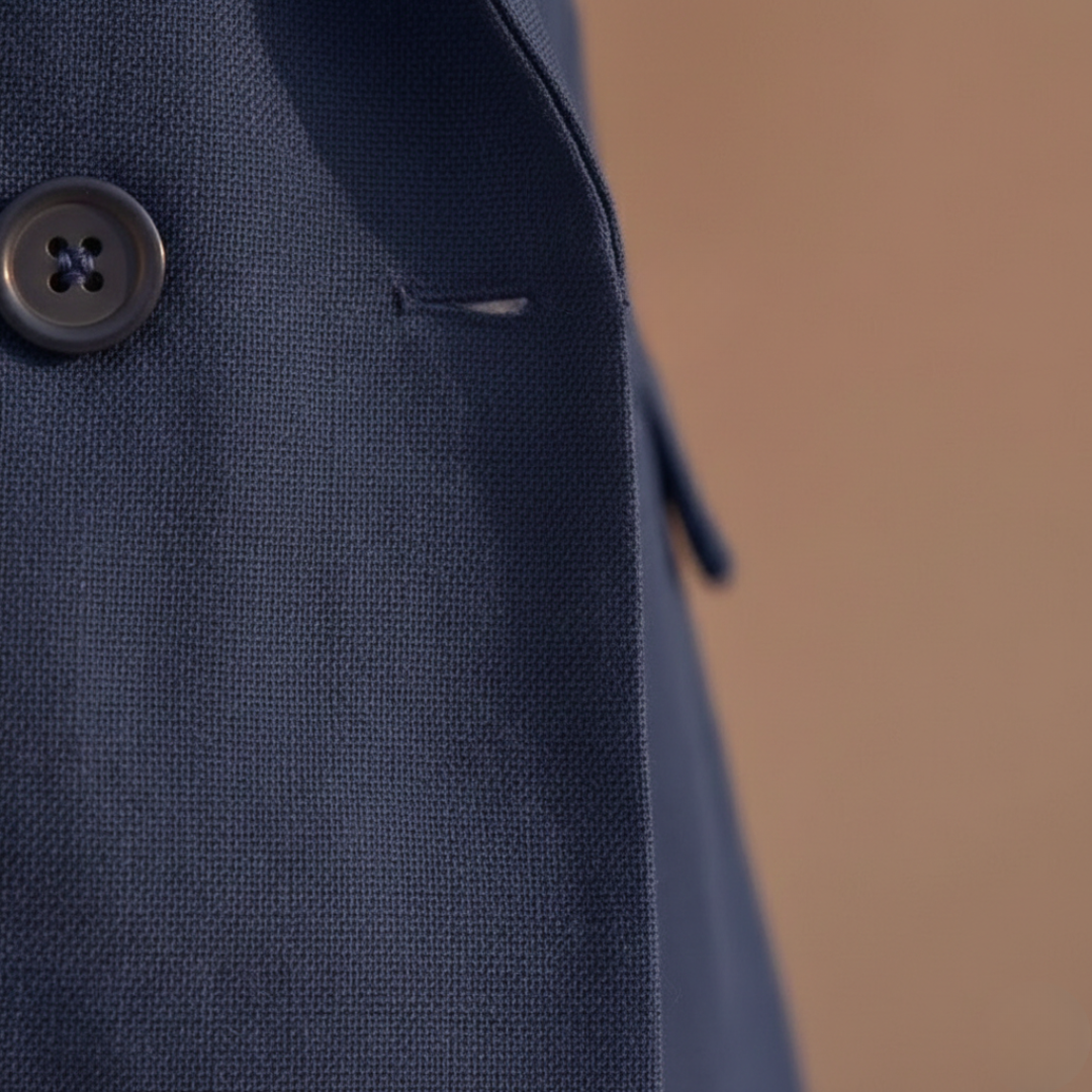 Blazer and Shorts Suit Set Double Breasted Womens