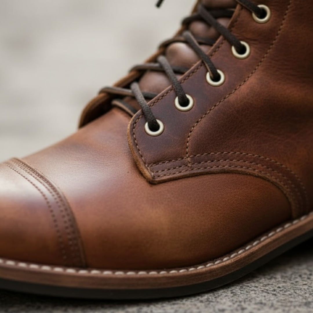 Unisex Ankle Boots Adjustable Strap Slip On Design