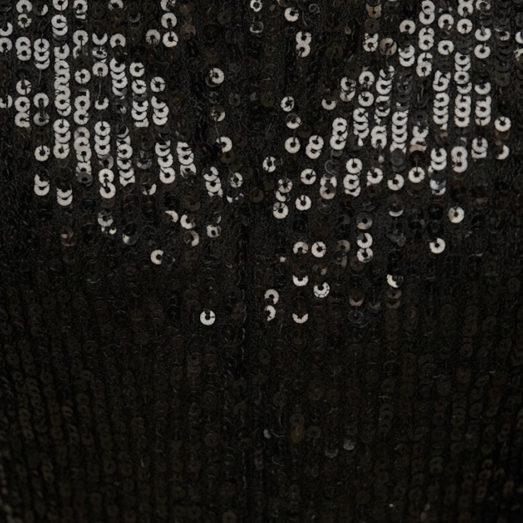 Women Long Sleeve Cocktail Dress Shimmer Finish