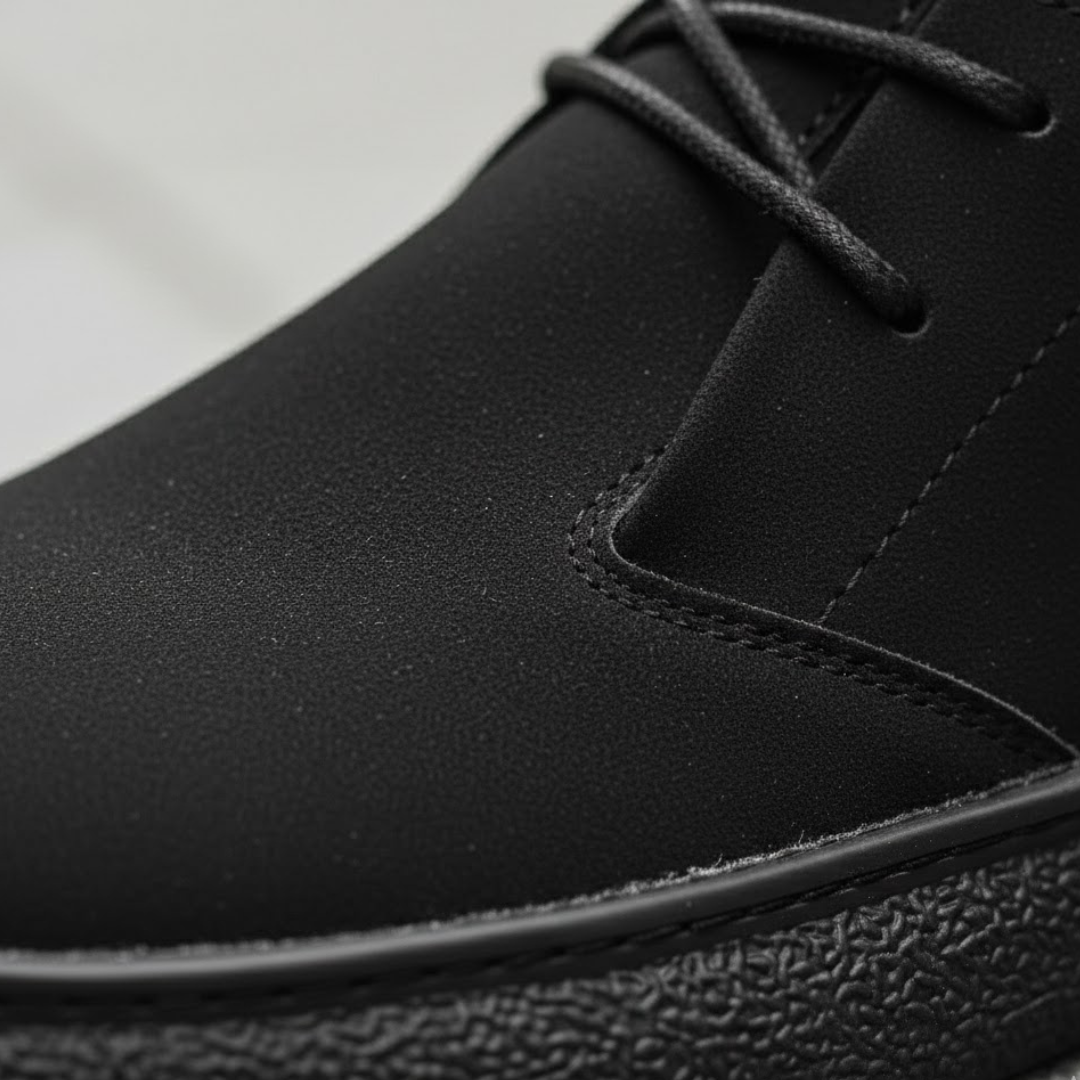 Men Orthopedic Shoes Suede Upper Cushioned Support