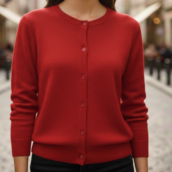 Cashmere Sweater Button Up Mink Cashmere Regular Fit Womens