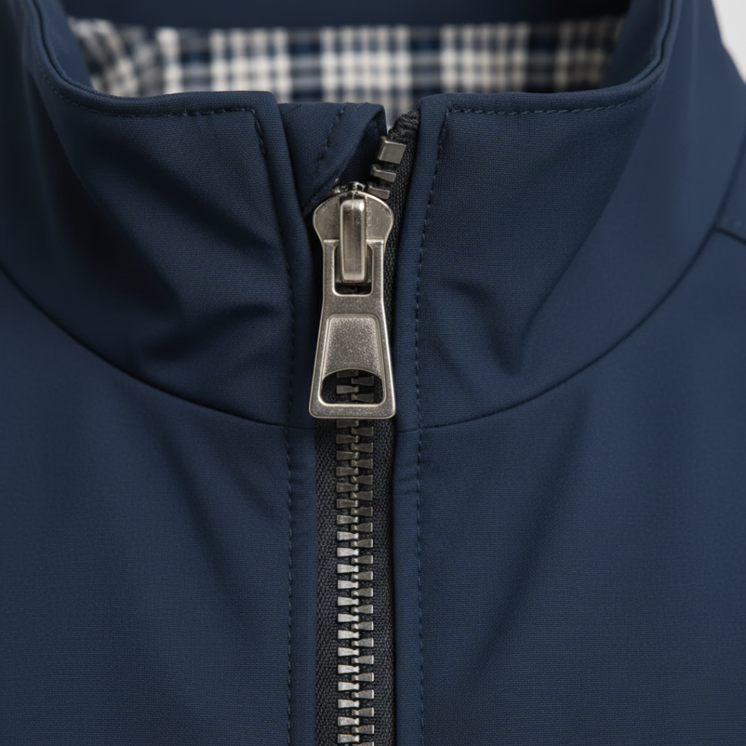 Bomber Jacket Zip Up Water Resistant Windproof Mens