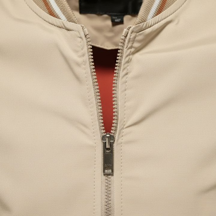 Bomber Jacket Zip Up Lightweight Mens