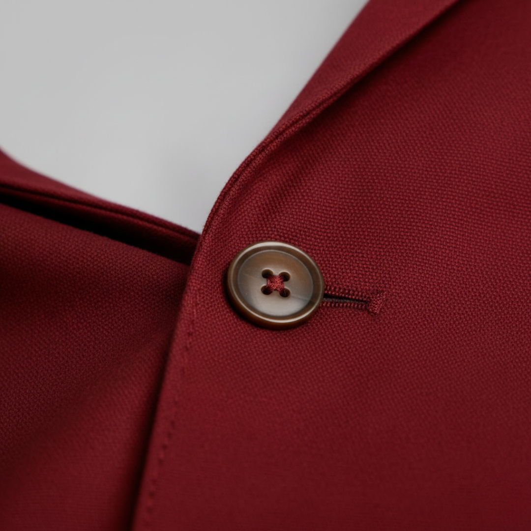 Blazer Jacket Single Button Tailored Fit Mens