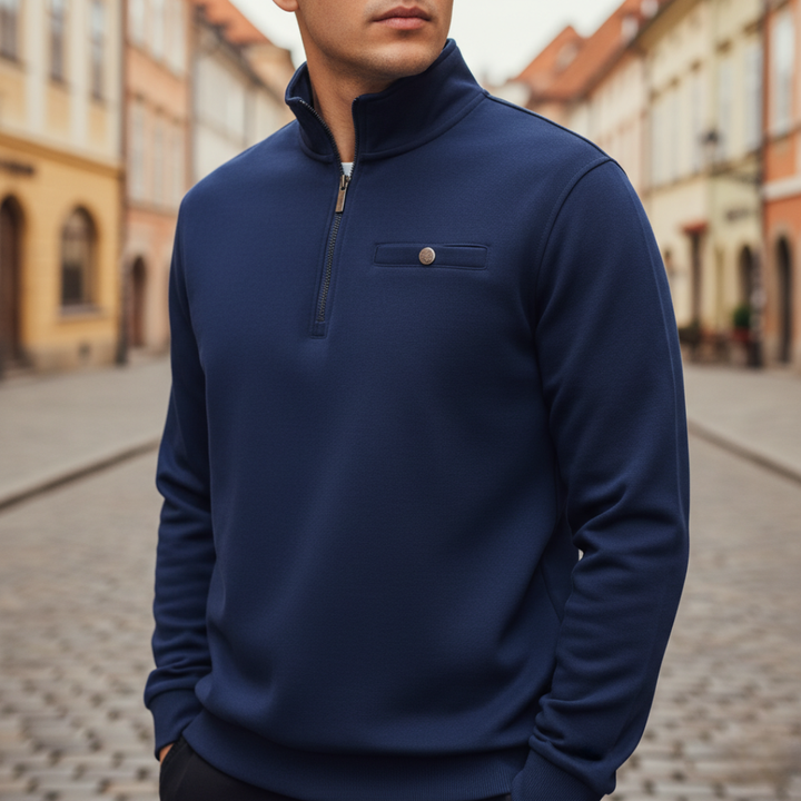 Men Half Zip Sweatshirt