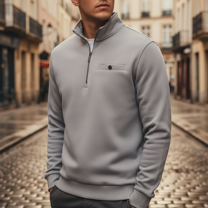 Men Half Zip Sweatshirt